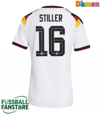 Deutschland Angelo Stiller #16 Replik Heimtrikot Damen WM 2026 Kurzarm